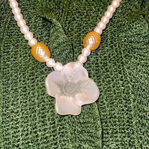 Vintage costume jewelry necklace.